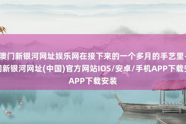 澳门新银河网址娱乐网在接下来的一个多月的手艺里-澳门新银河网址(中国)官方网站IOS/安卓/手机APP下载安装