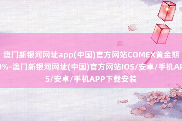 澳门新银河网址app(中国)官方网站COMEX黄金期货收跌0.50%-澳门新银河网址(中国)官方网站IOS/安卓/手机APP下载安装