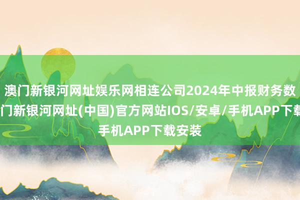 澳门新银河网址娱乐网相连公司2024年中报财务数据-澳门新银河网址(中国)官方网站IOS/安卓/手机APP下载安装